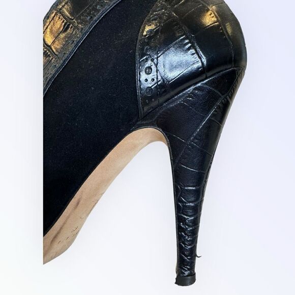 Escada Leather Ankle Boots 38 - Picture 6 of 10